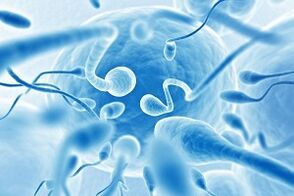 sperm in men's secretions during arousal