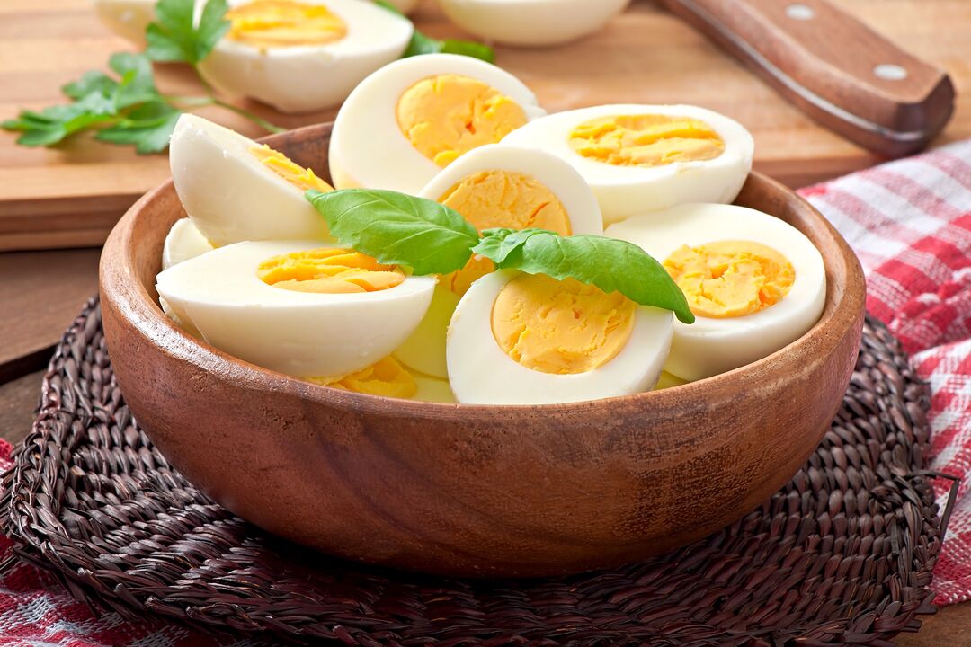 hard boiled eggs to improve potency